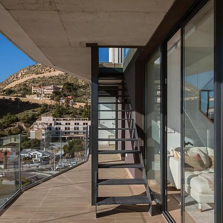 Modern Sea Front Jacuzzi Blue Sky Alicante Exterior foto