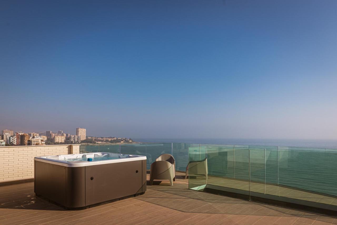 Modern Sea Front Jacuzzi Blue Sky Alicante Exterior foto